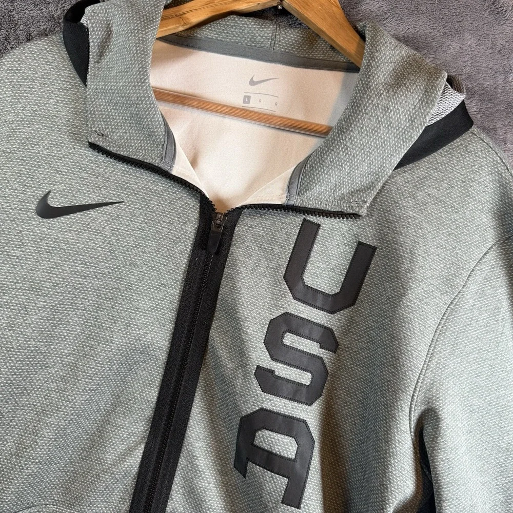 Nike Team USA Basketball Olympics Therma Flex Showtime Full-Zip Hoodie L